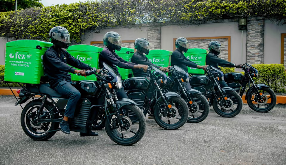 Fez Delivery riders ready for pickup